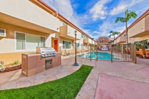 Fire Collection Apartments | The Park exterior pool