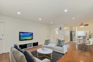 Fire Collection Apartments | The Park interior living room