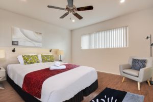 Fire Collection Apartments | The Park interior bedroom