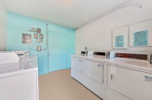 Fire Collection Apartments | Aqua South Mission Hills CA Interior laundry