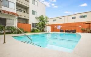 Fire Collection Apartments | The Montecito CA Building Pool 01