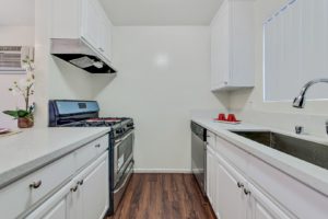 Fire Collection Apartments | Aqua North interior kitchen