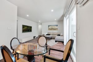 Fire Collection Apartments | Aqua North interior living room