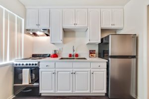 Fire Collection Apartments | Aqua South Mission Hills CA Interior kitchen